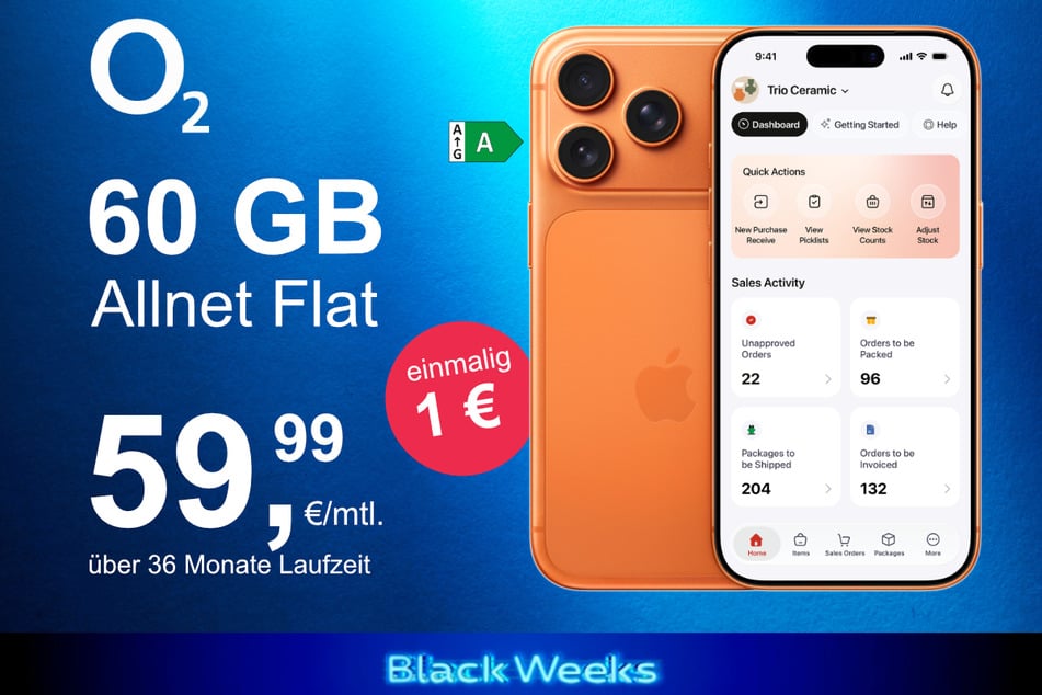 Das neue iPhone 17 Pro inkl. 60 GB Datenvolumen für nur 1 Euro exklusiv bei o2.