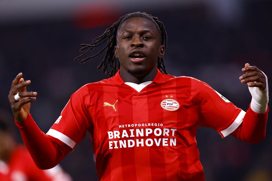 Johan Bakayoko (22) von PSV Eindhoven soll auch auf der Wunschliste von RB Leipzig stehen.