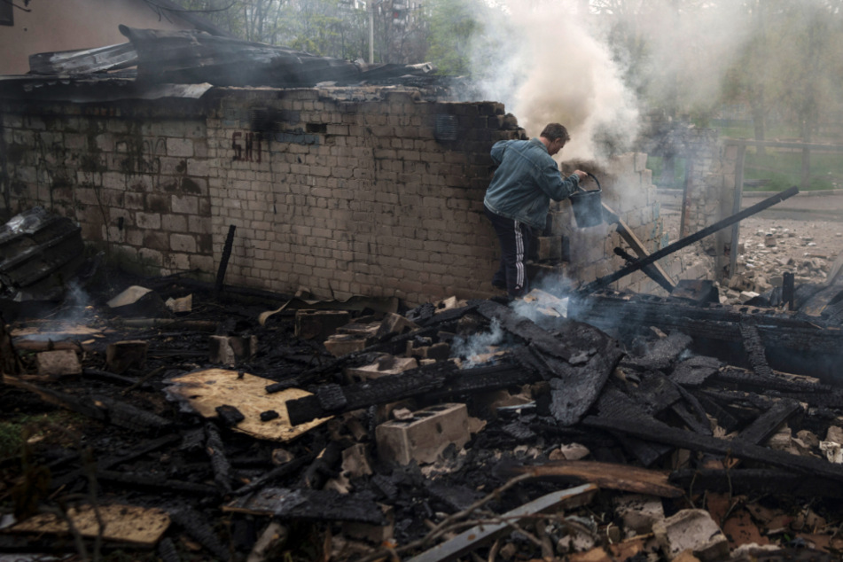Die Kampfhandlungen in ostukrainischen Gebieten, wie der Großstadt Charkiw, nehmen zu.