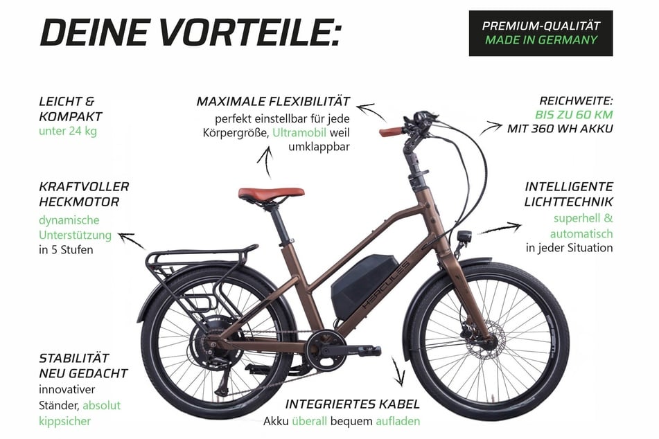 Das Hercules Urbanico gilt als Empfehlung für Stadt und Alltag schlechthin.