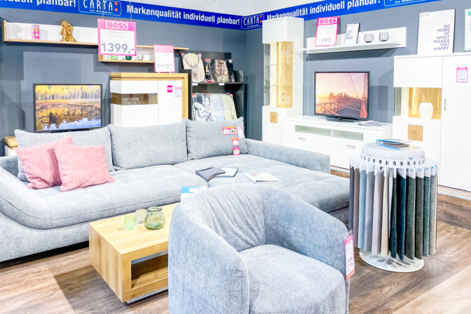 Möbel Boss schenkt Euch Eure Einrichtungslieblinge zum Sparpreis. Wie wäre es z.B. mit diesem Sofa?