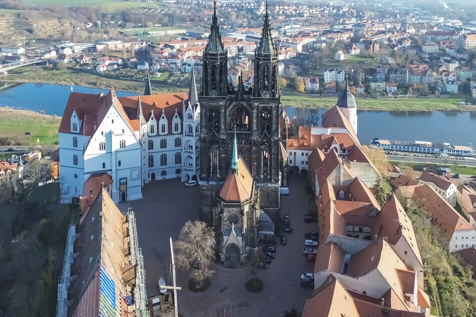 Schauplatz der Ritterspiele: die Albrechtsburg Meißen.