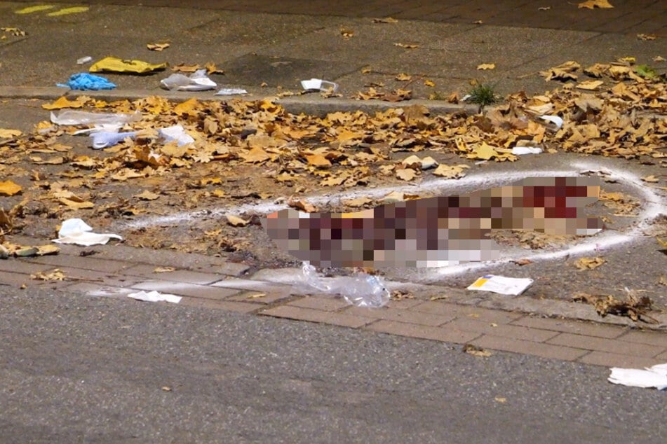 In Bremen ist ein Mann am Donnerstagabend von einem Bus erfasst und offenbar schwer verletzt worden. Auf der Straße blieb eine größere Menge Blut zurück.