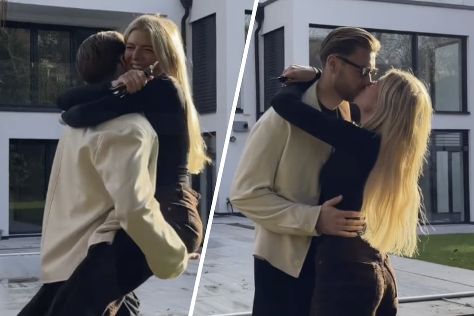 Die Kuppelshow-Kandidatin scheint mit Partner Leopold ihren "Mr. Right" gefunden zu haben. Zusammen bewohnen die beiden ein Traumhaus.