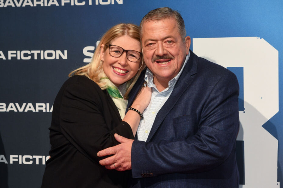 Joseph Hannesschläger, Schauspieler, und seine Frau Bettina.