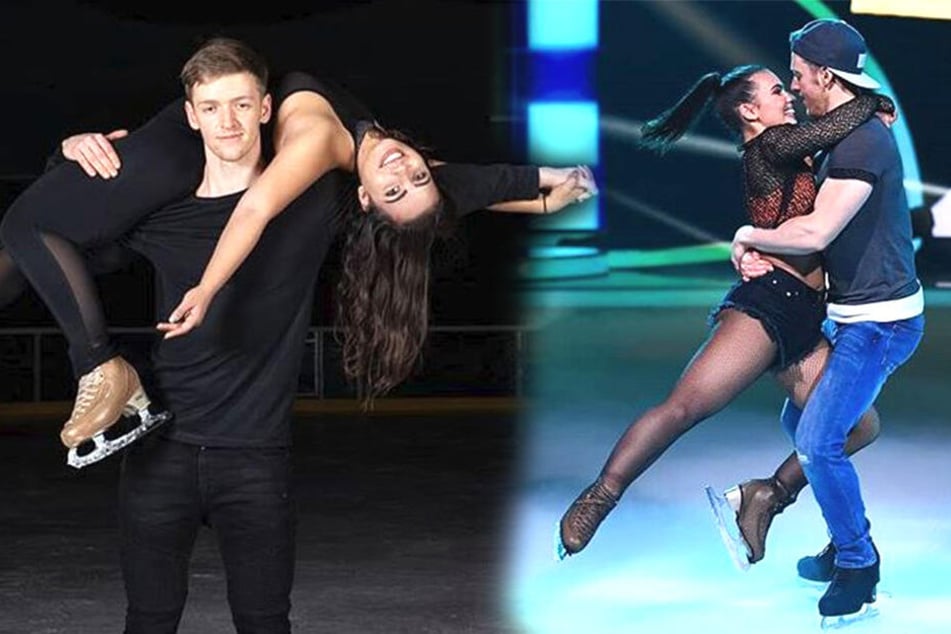 Timur Bartels und seine Tanzpartnerin Amani Fancy wirbelten bei "Dancing on Ice" bis zum Halbfinale über das Eisparkett.
