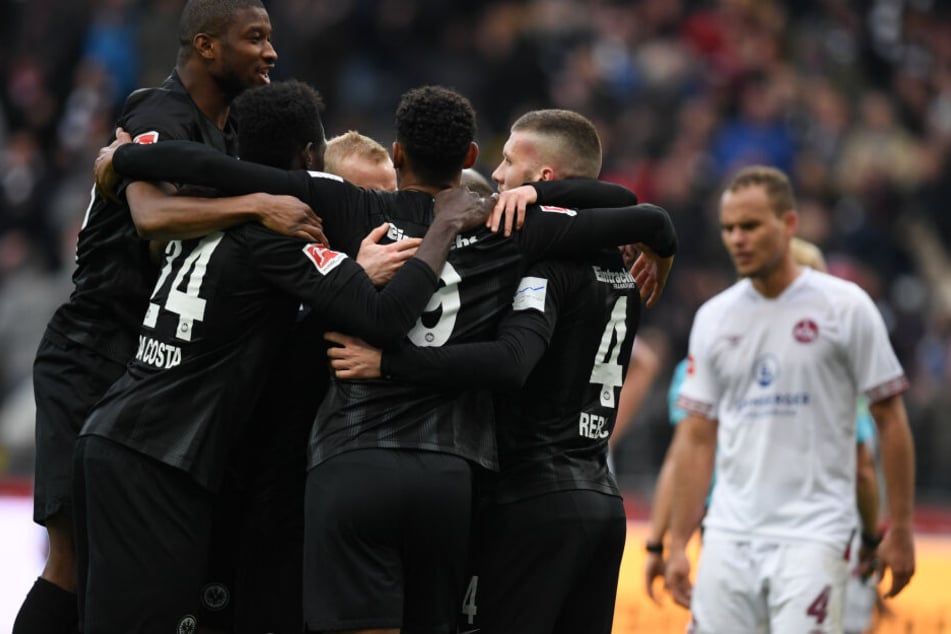Der Sieg gegen Nürnberg war für die Eintracht das 13. Spiel ohne Niederlage in Serie.