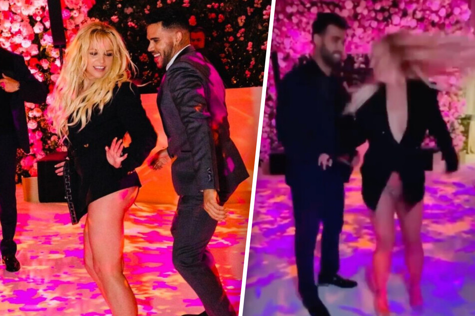 Britney Spears: Heißes Hochzeits-Detail: Britney Spears zeigt Tanzeinlage im Diamanten-Tanga!