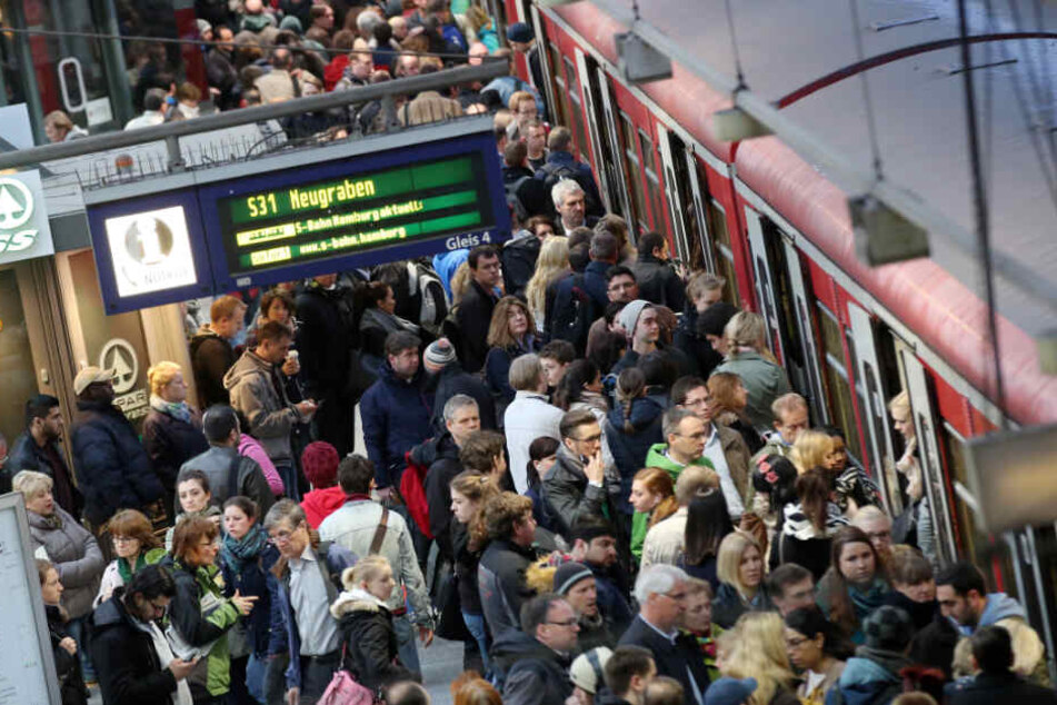 Die Sperrung wird den S-Bahn-Verkehr in Hamburg ordentlich durcheinanderbringen. (Symbolbild)