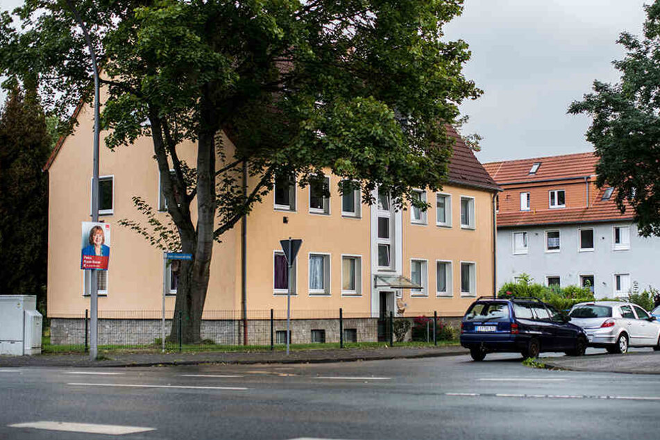 In diesem Haus fand die Bluttat statt.