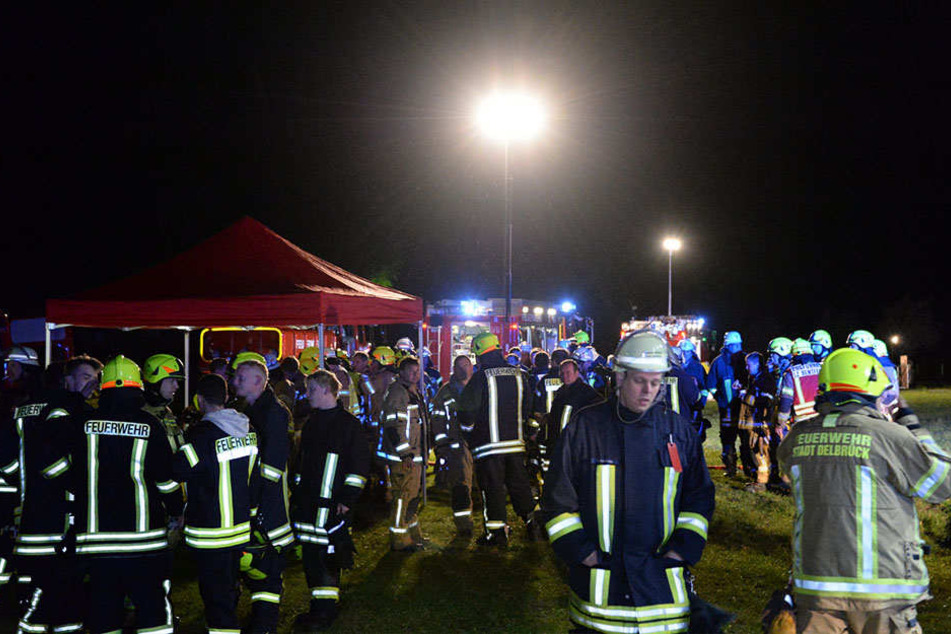 Knapp 150 Feuerwehrmänner waren im Einsatz.