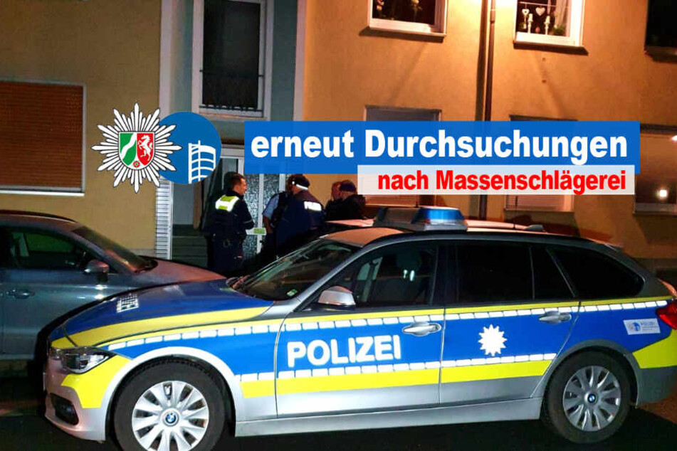 Ein Originalbild der Razzia von der Polizei Oberhausen.