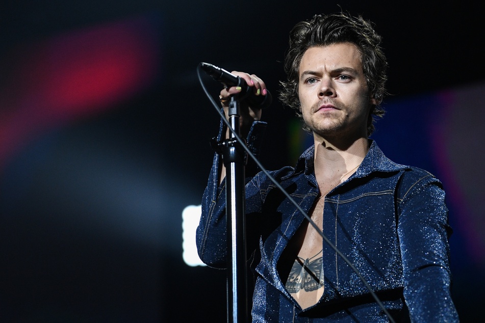 Harry Styles on stage during day one of Capital s Jingle Bell Ball 2019 in London.