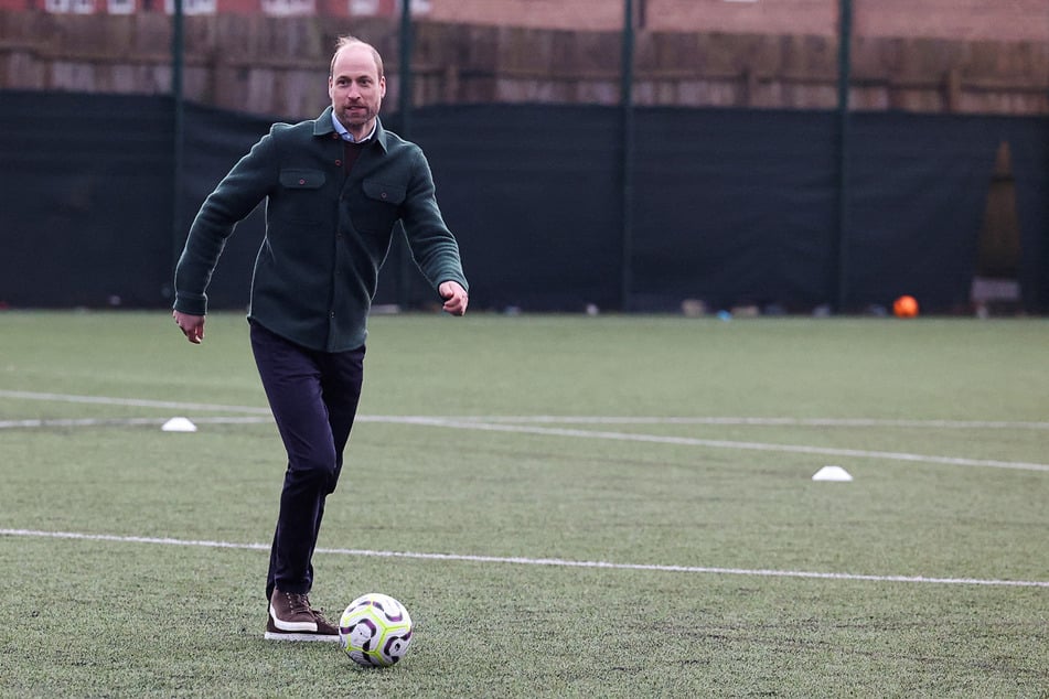 Prinz William ist selbst begeisterter Fußballfan.