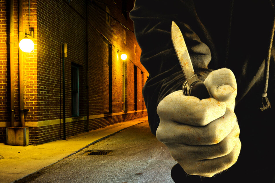 Die Messerattacke ereignete sich in der Nacht in der Innenstadt von Wiesbaden (Symbolbild).