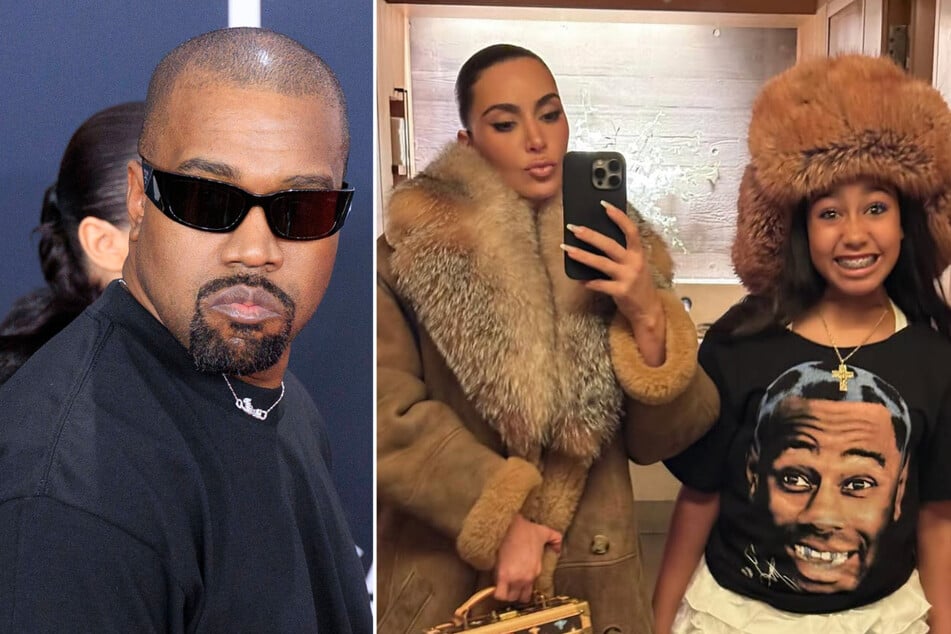 Kim Kardashian has revealed how her relationship with her daughter North (r.) changed after her divorce from Kanye West (l.).