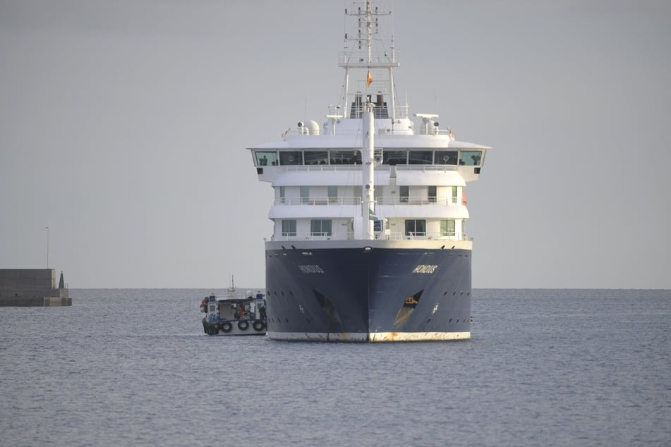 The MV Hondius, the ship at the center of the deadly hantavirus outbreak, heads to the Netherlands on Monday.