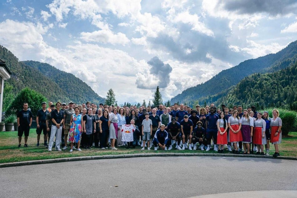 Das Abschiedsbild nach einer Woche Trainingslager.