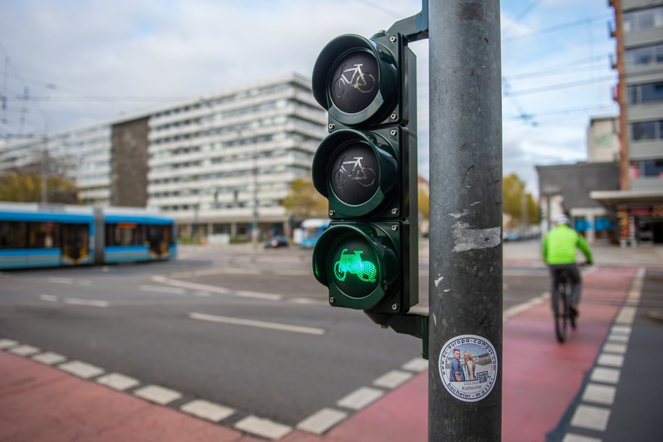 In der Chemnitzer Innenstadt gibt es zahlreiche Radwege - doch die Bürger wünschen sich noch mehr.