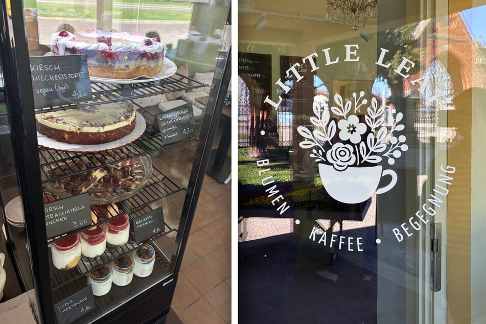 Das "Little Leaf" ist ein klassisches Café mit Kaffee und Kuchen...