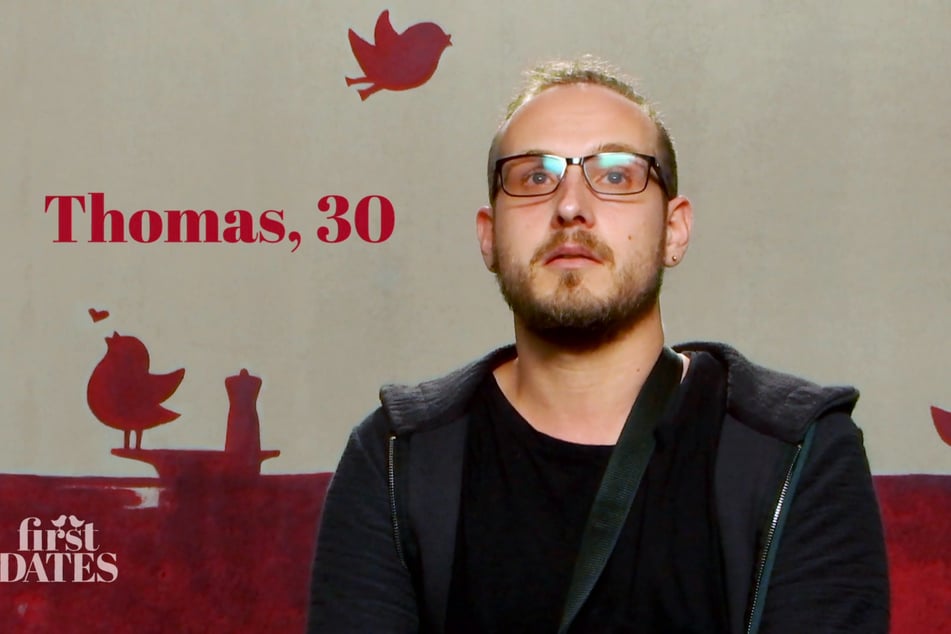 Thomas (30) ist wenig begeistert, als er Date-Partner Michi (35) kennenlernt.