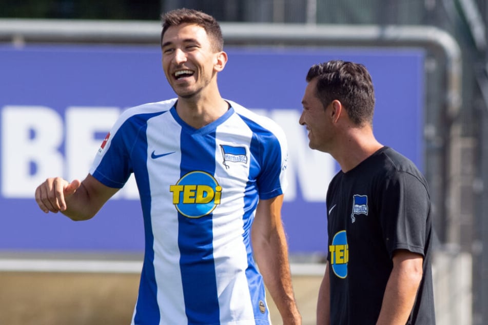 Haben ein gutes Verhältnis: Marko Grujic (l.) und Ante Covic (r.).
