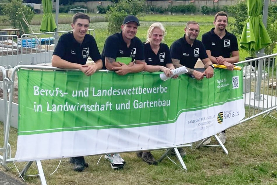 Eine Fachjury bewertet die entstandenen Gärten.