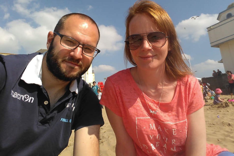 David spielte seiner Freundin Sue einen üblen Streich.