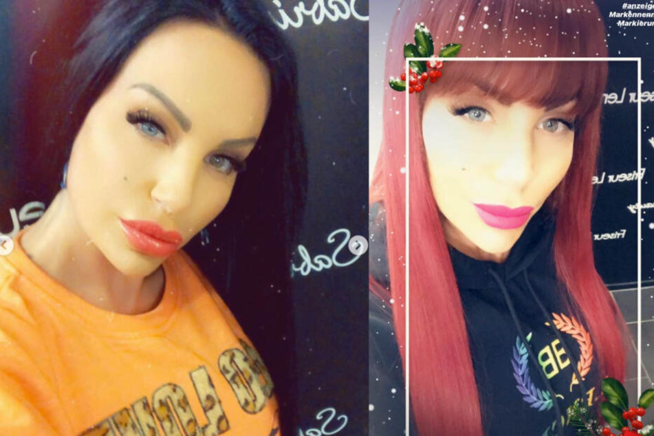 Die ehemalige Vorzeige-Blondine switchte erst auf schwarze und dann auf rote Haare.