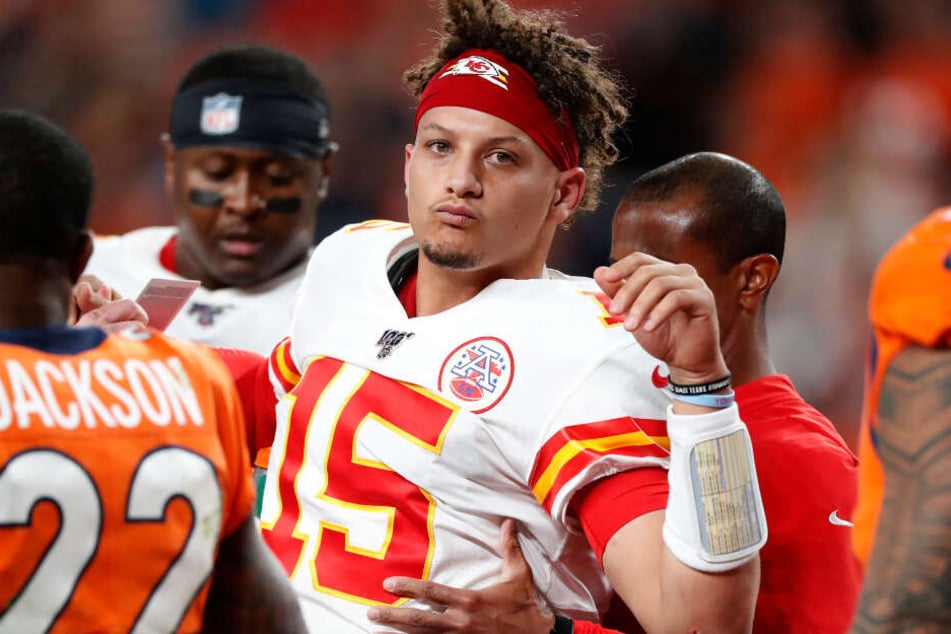 Blick nach Deutschland? "Madden NFL 20"-Titelheld Patrick Mahomes (Kansas City Chiefs) könnte bald in Deutschland Pässe werfen. (Archiv)
