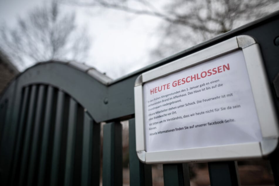 Der Zoo war nach der Brandkatastrophe für zwei Tage geschlossen worden.