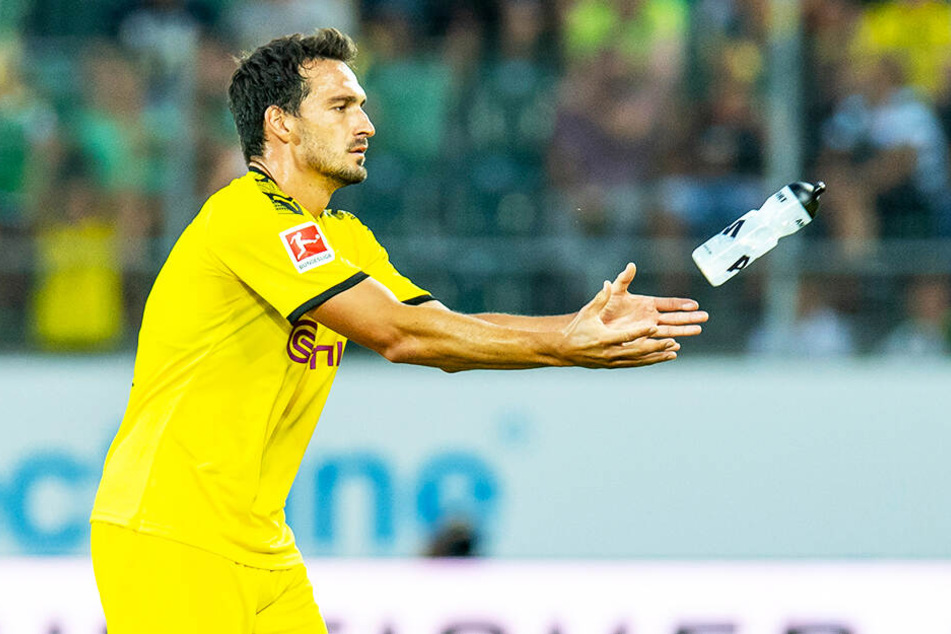 Mats Hummels im Testspiel gegen den FC St. Gallen. Der Ex-Münchner hat die komplette Vorbereitung der Schwarz-Gelben absolviert.