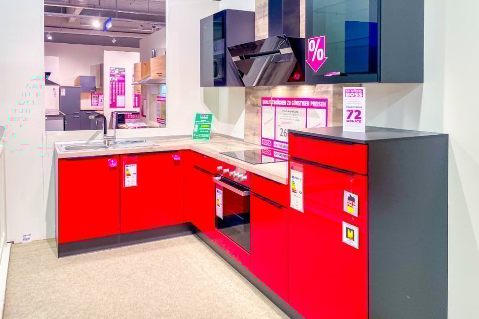 Bei Möbel Boss in Leipzig sind traumhafte Küchen gerade bis zu 60 Prozent günstiger