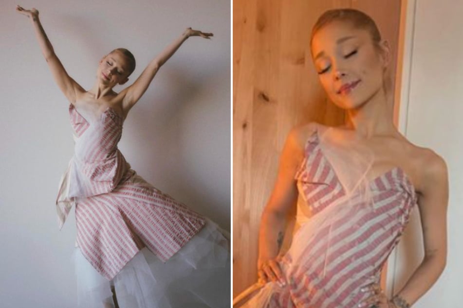 Ariana Grande serves up looks and makes lyric corrections during Wicked press tour: "It's 'ploys'"