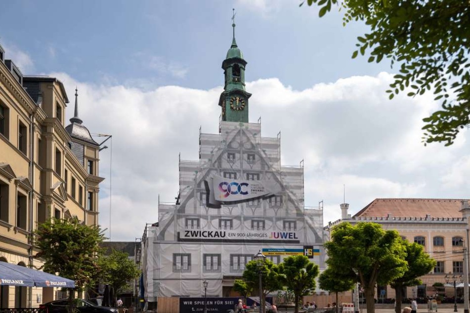 Neues Ziel für den Eröffnungstermin: September 2020. Eigentlich sollte das Zwickauer Gewandhaus schon Ende 2017 fertig sein.