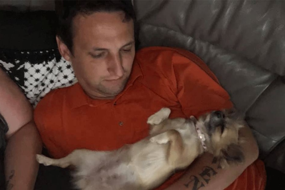 Dan Farrant (34) mit seiner geliebten Coco.