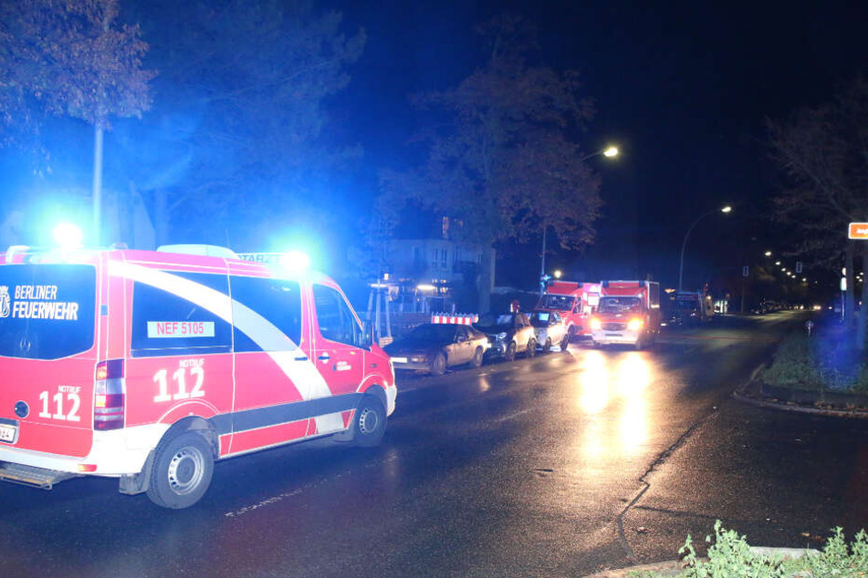 Einsatzkräfte sind vor Ort.