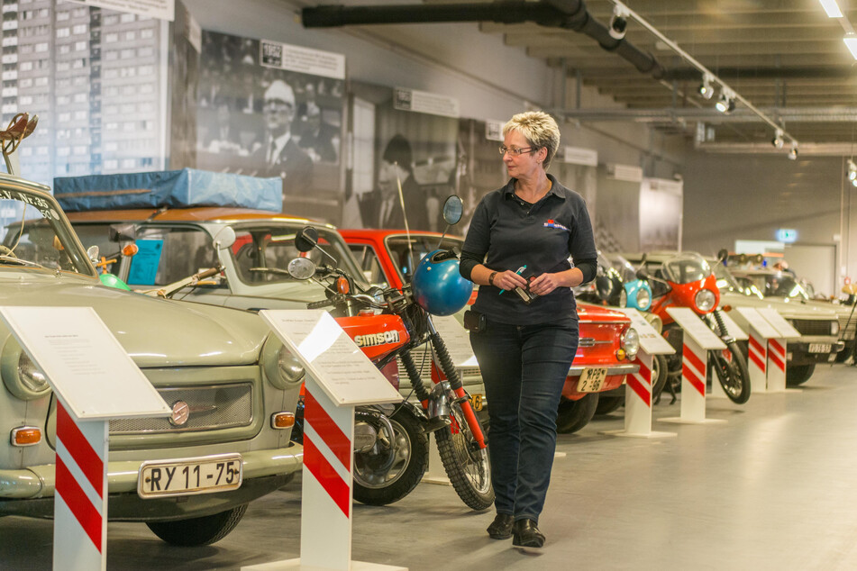 Projektleiterin Gabi Reißig (60) betreute das DDR-Museum...