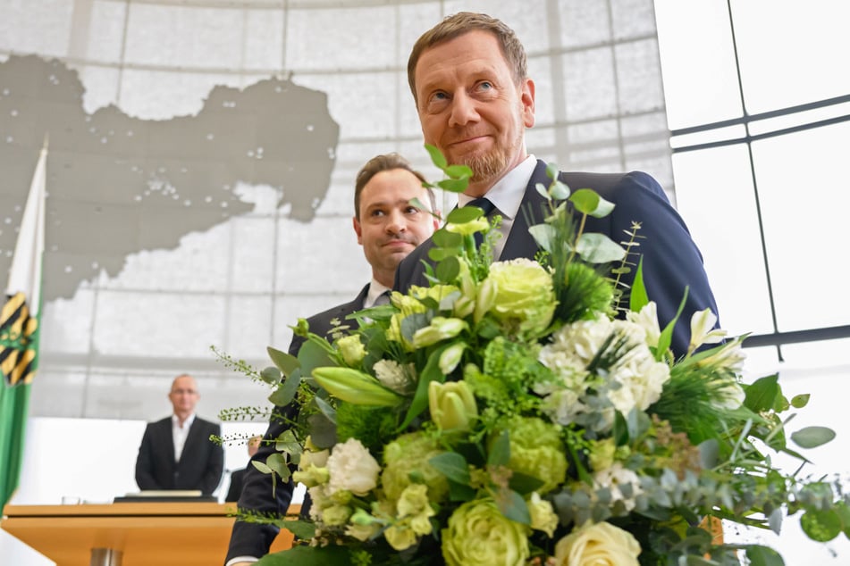 MP Michael Kretschmer (49, CDU) wurde im Dezember wiedergewählt.