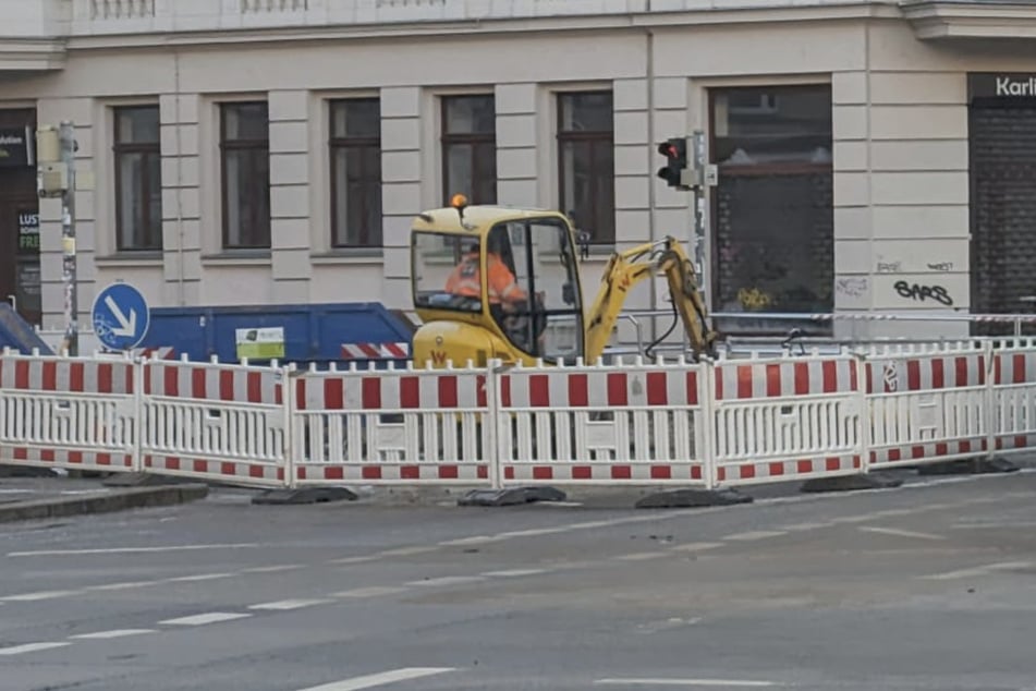 Umleitung und Sperrung ade! Rohrbruch-Schäden in Kurt-Eisner-Straße endlich behoben
