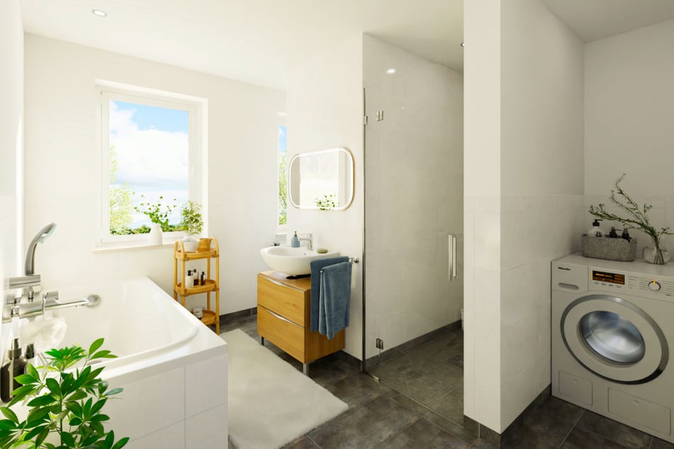 In Plauen Haselbrunn wurden diese großen Familienwohnungen saniert