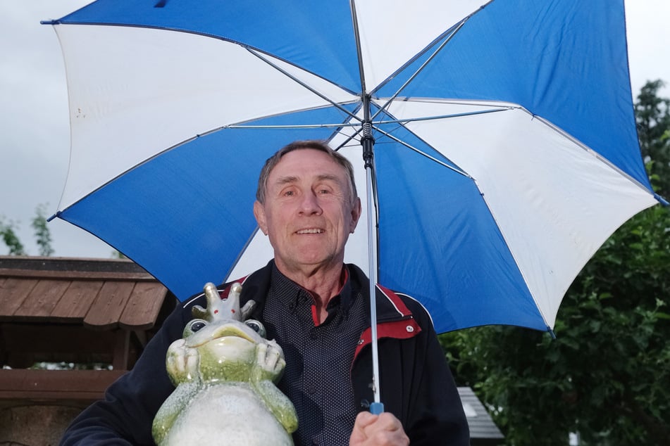 Den Mann aus Sachsen-Anhalt kann man wohl "Wetterfrosch" nennen.