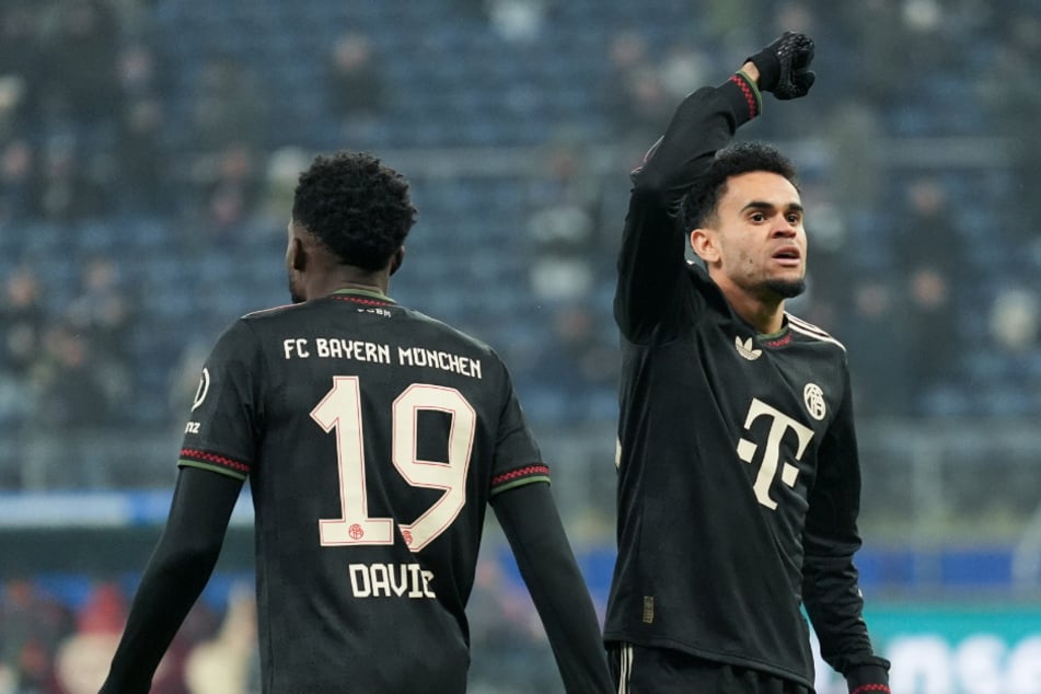 Bayerns Luis Diaz traf nicht einmal 60 Sekunden nach seiner Einwechslung zur zweiten Halbzeit.