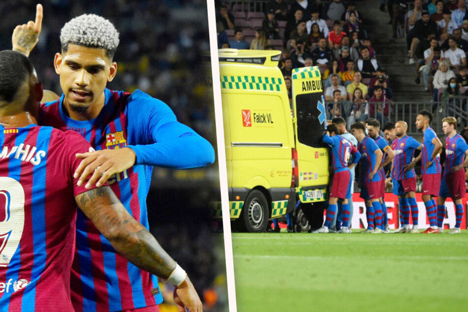 Horror-Unfall beim FC Barcelona: Spieler sackt bewusstlos auf Feld zusammen