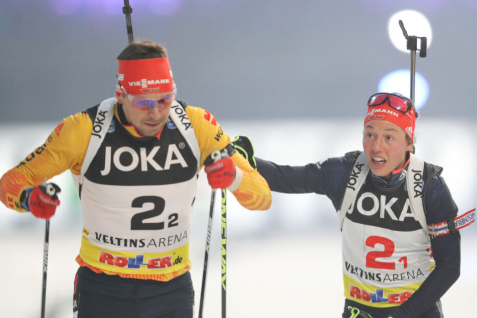 Philipp Nawrath übernimmt von Laura Dahlmeier.