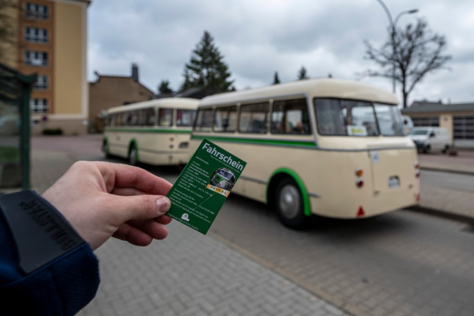 Auf Spritztour, um die sächsische Motorradgeschichte kennenzulernen.