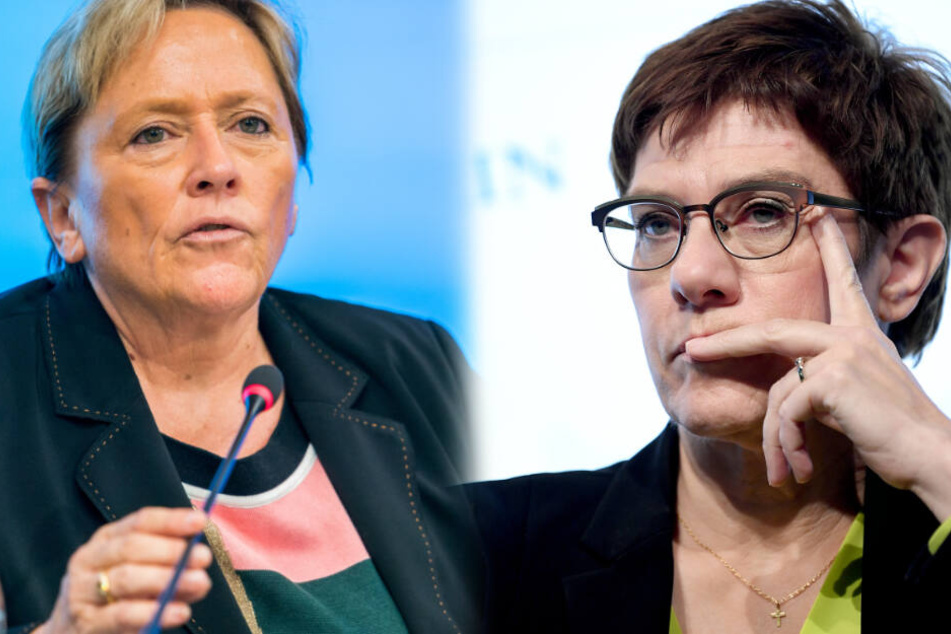 Zwist in der CDU: Eisenmann schießt gegen Kramp-Karrenbauer