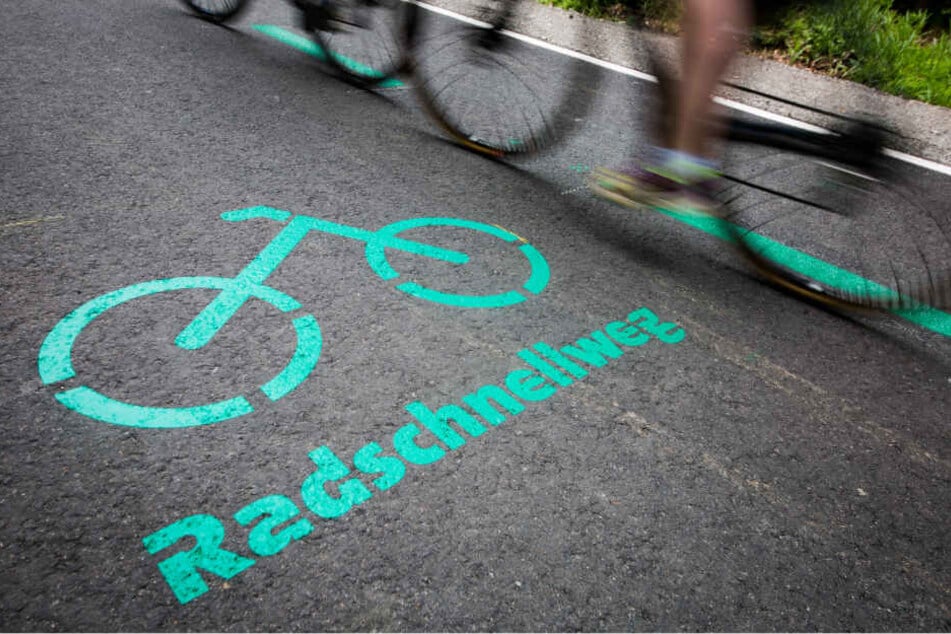 In Böblingen wurde die Umleitung zu einem Radweg vergessen.