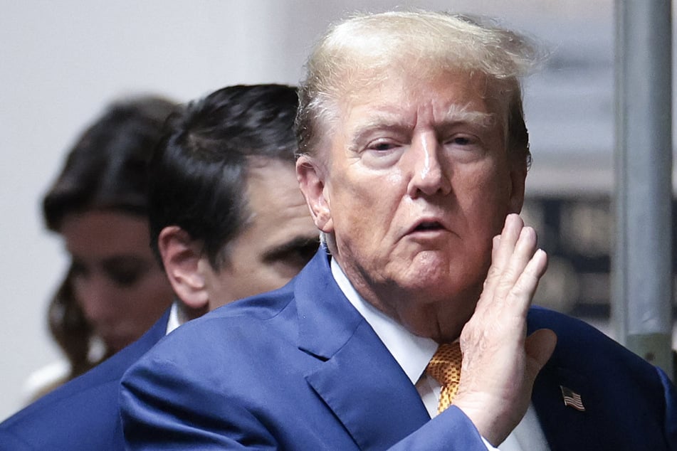 Donald Trump was warned to stop audibly cursing during Stormy Daniels' testimony in his hush money trial on Tuesday.