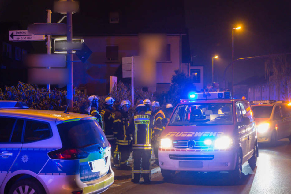 Ein Großaufgebot an Einsatzkräften war vor Ort.